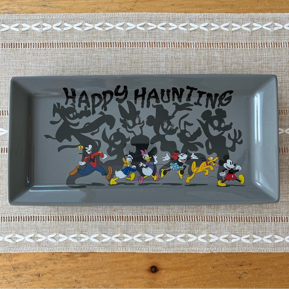 Disney Gray 'Happy Haunting' Character Tray